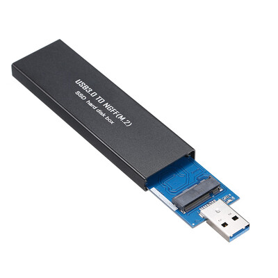 

USB30 to NGFF M2 SSD Enclosure M2 SATA to USB30 Adapter Card B-KEY Hard Drive Disk