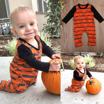 

Newborn Baby Boy Girl Halloween Costume Romper Bodysuit Jumpsuit Clothes Outfit