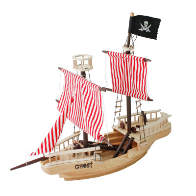 

Ktaxon New Large Wooden Pirate Ship Toy For Kids Gift