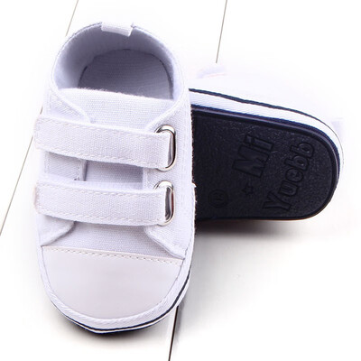 

Canvas Baby Shoesborn Boys Girls First Walkers Infant Toddler Soft Bottom Anti-slip Prewalker Sneakers 0-12M