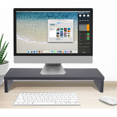 

Siaonvr Monitor Stand Riser With Keyboard Storage Heavy Duty Black