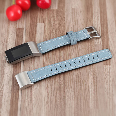 

〖Follure〗Replacement TPU Leather Band Strap Bracelet For Fitbit Charge 2