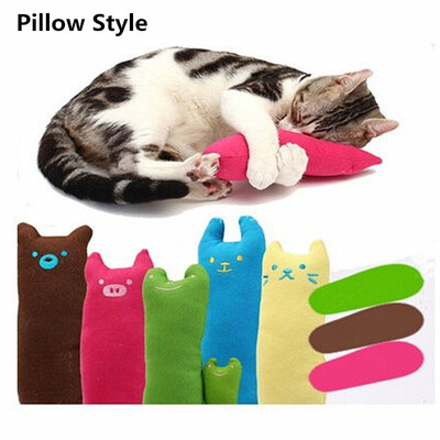

Cute Pillow Scratch Crazy Cat Kicker Catnip Toy Teeth Grinding Claws For Pets Funny Toys New