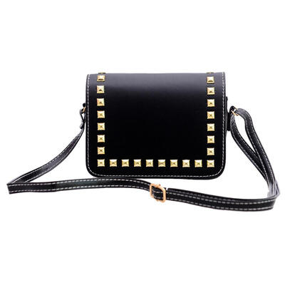 

Fashion Women Sling Shoulder Messenger Bag PU Leather Rivet Crossbody Bags