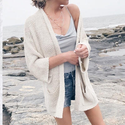 

Women&39s Knitted Sweater Long Sleeve Cardigan Knitwear Jumper Outwear Coat Jacket