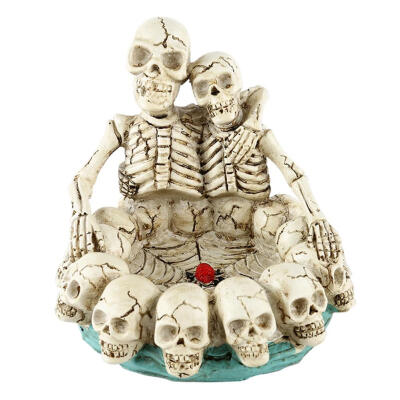 

Skull Shaped Ashtray Resin Skull Ash Holder Smoking Accessories Home Supply