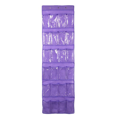 

24 Grids Door Hanging Shoes Storage Bag Home Shoes Holder Organizer Rack