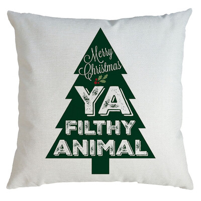 

Siaonvr Christmas Pillow Cover Pillowcases Decorative Sofa Cushion Cover 45x45cm