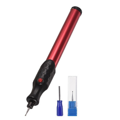 

Electric Micro Engraving Pen Mini Engraver Machine Cordless DIY Carve Tools Graver Kit with Extra Diamond Tip Bit Replacement for