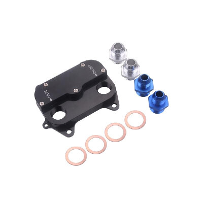 

Oil Cooler Kit Takeoff Plate with FMOC2 -8 or -10 Fitting Replacement for VAG 16 TDi&20 TDi