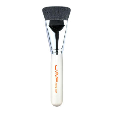 

1pc Pro Wood Handle Flat Loose Powder Makeup Brush Base Face Cosmetic Pens