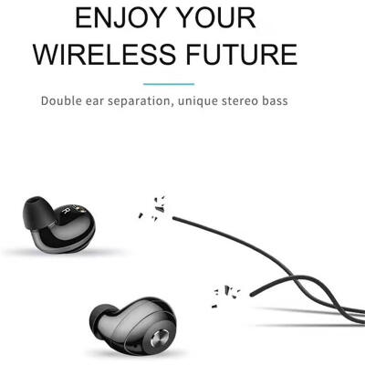 

Wireless Binaural Earphone Waterproof Sports Headset In-ear Headphone with Charging Box for Phone