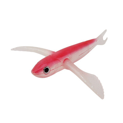 

Bionic fish lure bait large wings Fishing Lure Seawater Fishing Bait Flying Boat Trolling Tuna Mackerel Soft Bait