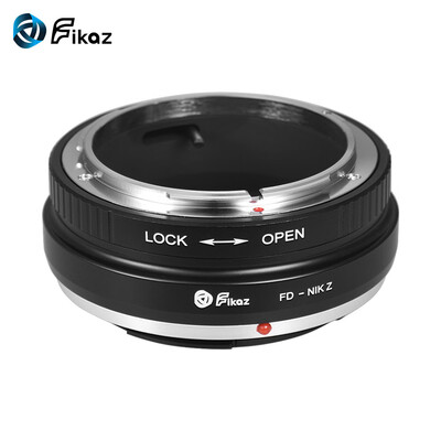 

Fikaz High Precision Lens Mount Adapter Ring Aluminum Alloy for Pentax PK-Mount Lens to Nikon Z6 Z7 Z-Mount Mirrorless Camera PK-N