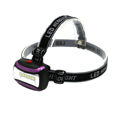 

3W COB LED HeadLight AAA Torch Zoomable Headlamp Ultra Bright Light