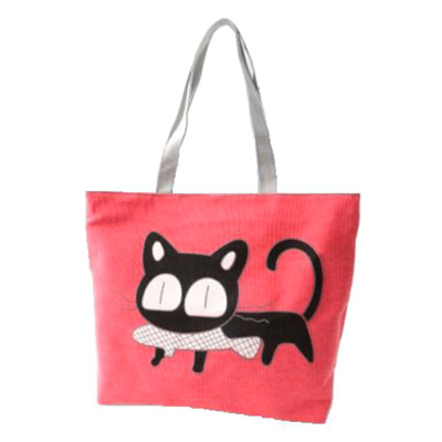 

Messenger Bags Shoulder Bag Fashion Cute Casual Womens Handbags Canvas Bags Women Cartoon Cat Bag