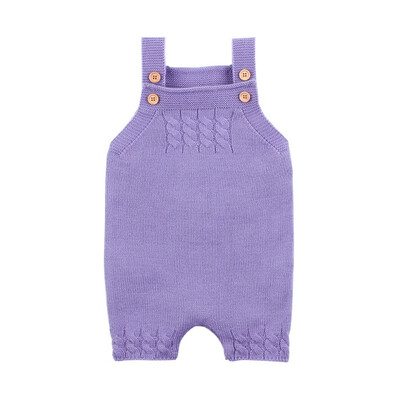 

Newborn Overalls Baby Boys Girls Knitted Clothes Little Girls Infant Romper Sleeveless Toddler Boys One Piece Jumpsuits