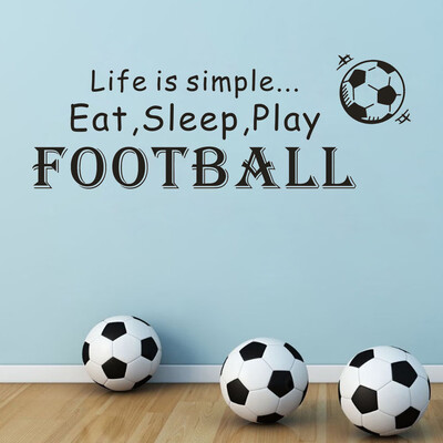 

〖Follure〗Football Removable Art Vinyl Mural Home Room Decor Wall Stickers
