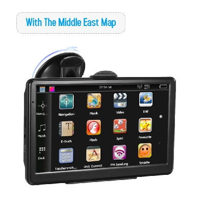 

Car Portable GPS Navigator 7" HD GPS Navigation System 8GB 256MB TouchScreen