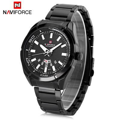 

Naviforce NF9038M Male Quartz Watch Date Day Display 3ATM Wristwatch
