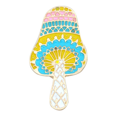 

Mushroom Pin Button Fashion Enamel Icon Pin Metal Brooch Badge for Boys Girls