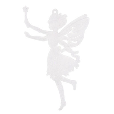

12pcs Flower Fairy Glitter Powder Christmas Tree Ornaments Party Home Decor
