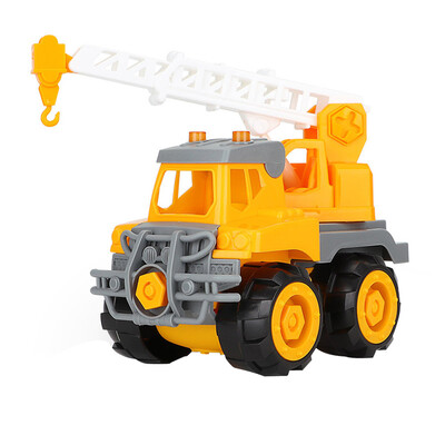 

Tailored 1PC Fashion Kids Child Baby Assembly Cartoon Truck Car Educational Toy Gift