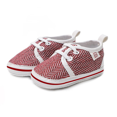 

Toddler Infant Baby Boys Girls Crib Splicing Soft Sole Anti-Slip Shoes Sneakers