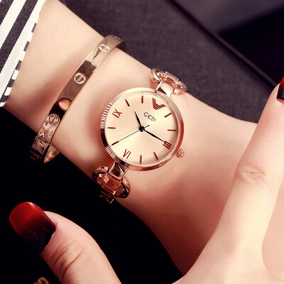 

Trend watch female strap girl simple quartz watch waterproof female watch