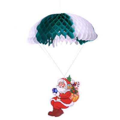 

Tailored Christmas Hanging Santa Claus Snowman Parachute Pendant Decor Ornaments Gift