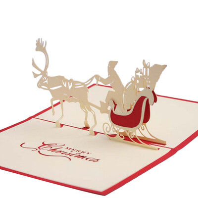 

Toponeto Details about 3D Pop Up Card Christmas Greeting Baby Gift Holiday Happy New