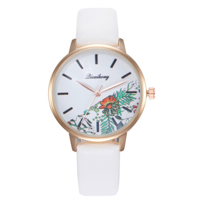 

Creative flowers womens fashion watches trend fashion women