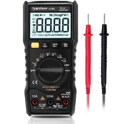

WINHY 108A Full Protection Digital Multimeter Mini Multifunctional Handheld Meter Tools of Electrical Instruments&Apparatus
