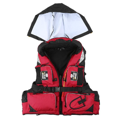 

Lixada Professional Adult Fishing Safety Life Jacket Survival Vest Swimming Boating Drifting