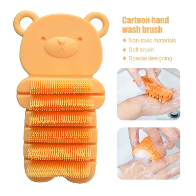 

Flexible Hand Brush Nail Brush Cleaning Tool Bear Shape Brushes