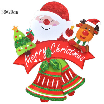 

〖Follure〗3D Romantic Xmas String Hanging Charm Party Decoration Christmas Tree Ornament