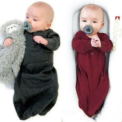 

Newborn Swaddle Blanket Baby Boy Girl Cotton Sleeping Bag Wrap Clothes For 0-6M