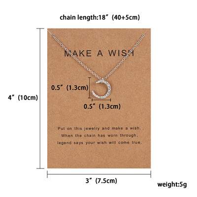 

Rhinestone Butterfly Stars Moon Starry Pendant Necklace Clavicle Bones Pendant Short Chocker Necklace Women Men Unisex Jewelry
