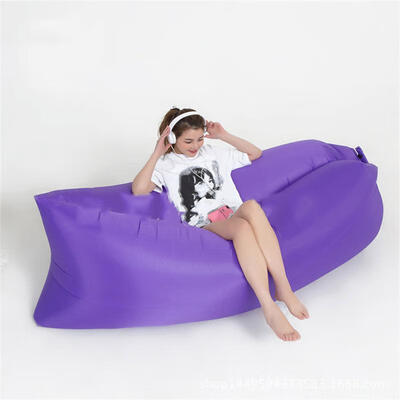 

Outdoor Products Fast Infaltable Air Sofa Bed Good Quality Sleeping Bag Inflatable Air Bag Lazy Bag Beach Sof