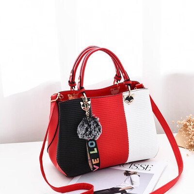 

Big bag female autumn new female bag Korean version of the wild handbag fashion tide shoulder bag slung fox bag