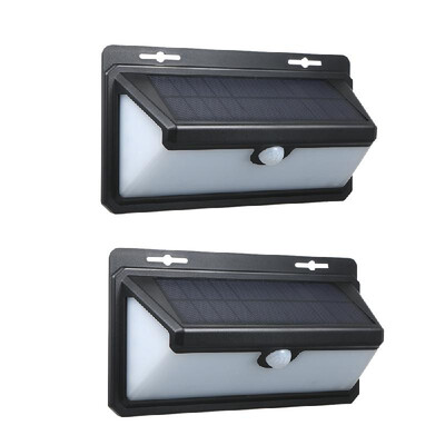 

158LEDs Solar Wall Light Outdoor Garden Flame-Lamp Motion Sensor
