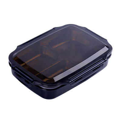 

Stainless Steel Large Capacity Food Container Picnic Office School Lunch Box