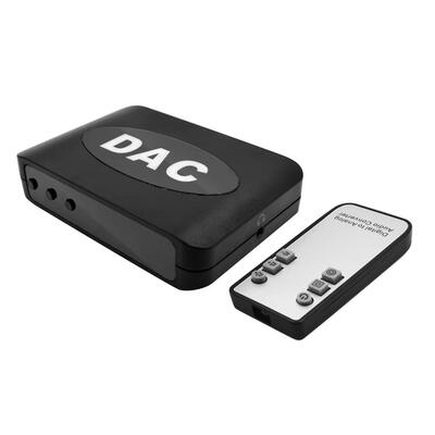 

DAC Optical Toslink Coaxial Digital to Analog RCA 35mm Audio Converter