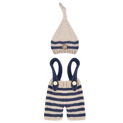 

Newborn Baby Sweater Suits Girl Boy Photography Crochet Knit Costume Props