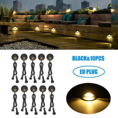 

LEDs Step Light Landscape Yard Lamp Warm White Waterproof IP65 Stair Light for Outdoor Indoor