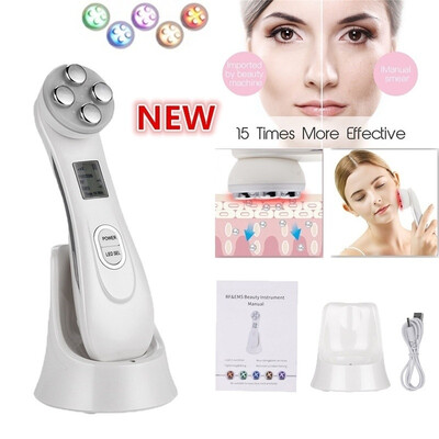 

6in1 Face Skin RF&EMS Radio Mesotherapy Electroporation Face Beauty Pen