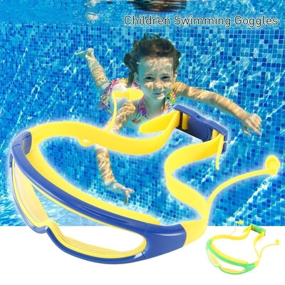 

Anti Fog Children Swimming Goggles Boys Eyewear Waterproof Swim Glasses Earplugs