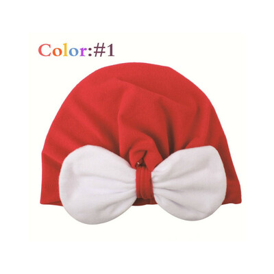 

New Style Baby Hats Velvet Warm Hat Bowknot Beanie Cap Unisex Infant Kids Knit
