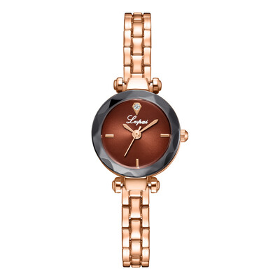 

Women Watches Fashion Top Brand Scale Dial Wrist Watch Women Watches Ladies Alloy Bracelet Strap Clock Lvpai Montre Feminino