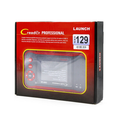 

Beautytrees LAUNCH CRP129 full OBDII code reader diagnostic scanner EngineTransmissionAirbagABS scan Tool